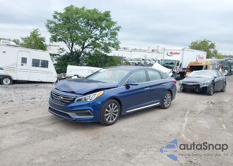 2017 Hyundai Sonata Limited из США, поврежденный, VIN 5NPE34AF0HH529017